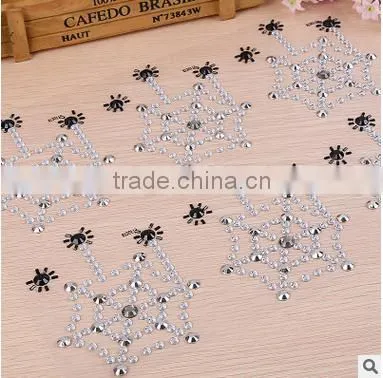Wholesales Cute Acrylic Crystal Decoration Rhinestone Sticker