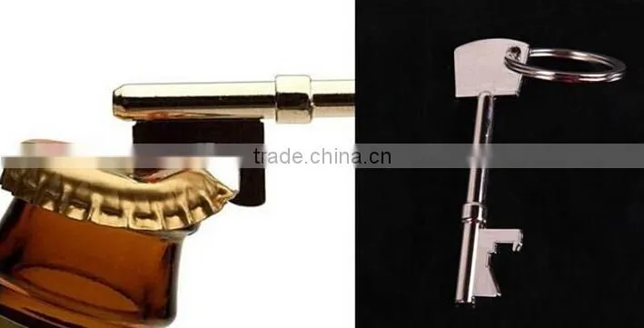 New Bottle Opener Key Ring Keyring Chain Metal Bar Tool
