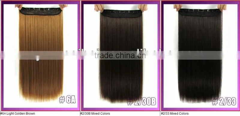 hot sell new design excellent quality cheap 8"-30"tight curly hair clip in extensions