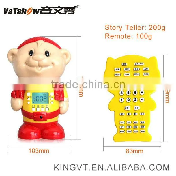high quality educational toys story teller with remote control