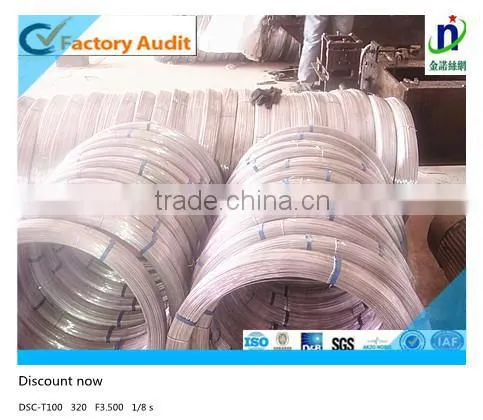 2.4X3.0 Galvanized Oval wire