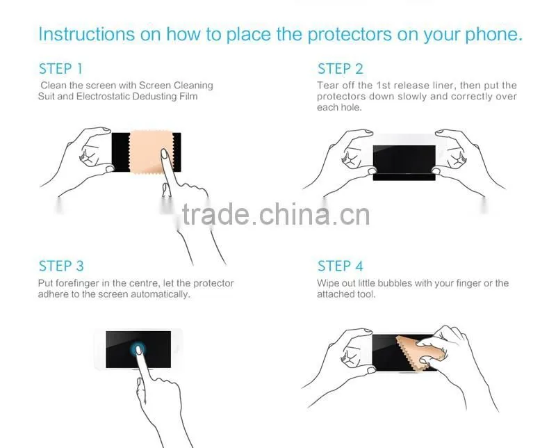 Benks OKR+ 0.3mm Shockproof Protective Film For iPhone 5/5s Clear Anti-Explosion Tempered Glass Screen Protector TB-0199