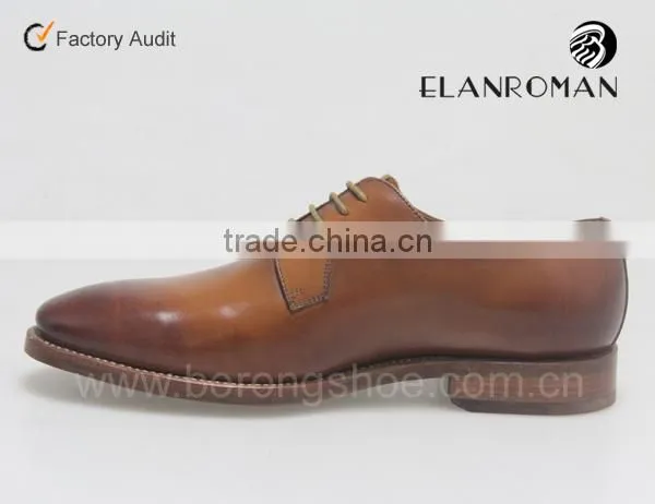 Good workmanship handmade new model derby shoes men
