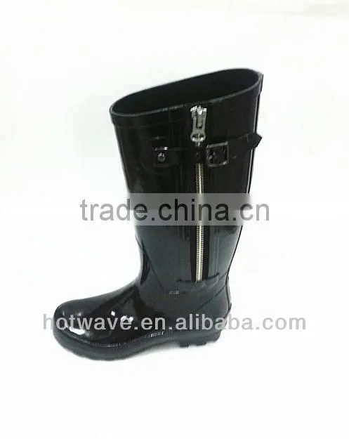 2014 new style lady's fashion rainboots/rubber boots