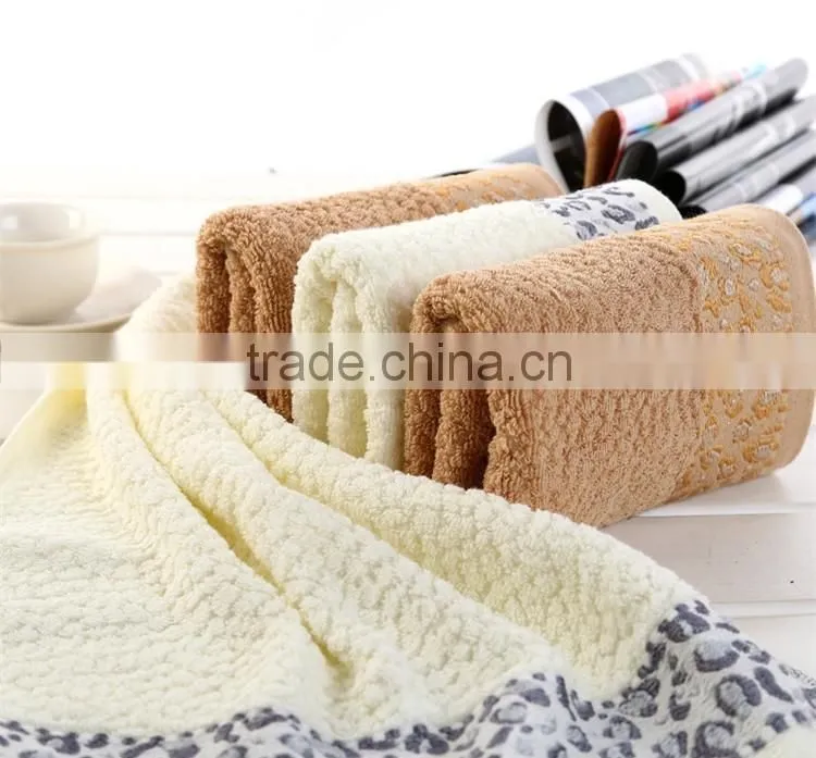 Leopard Jacquard Towels/Cotton Towel