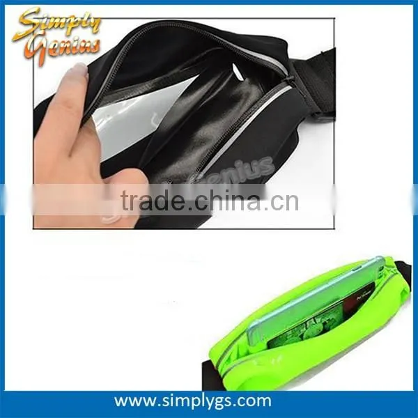 (#1 fitness belt) touch screen polymer running belt for iphone 6 plus