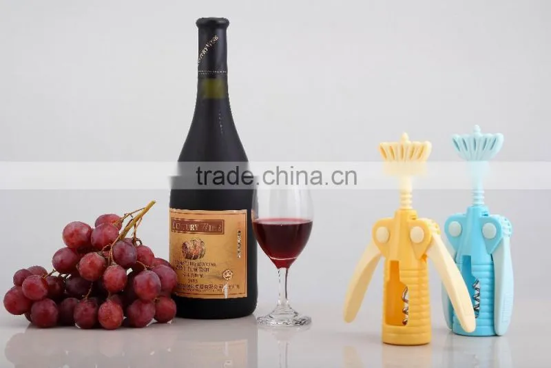 S/S+ABS 19*7*4.2 High quality kitchen utensil cute wine opener/cork screw