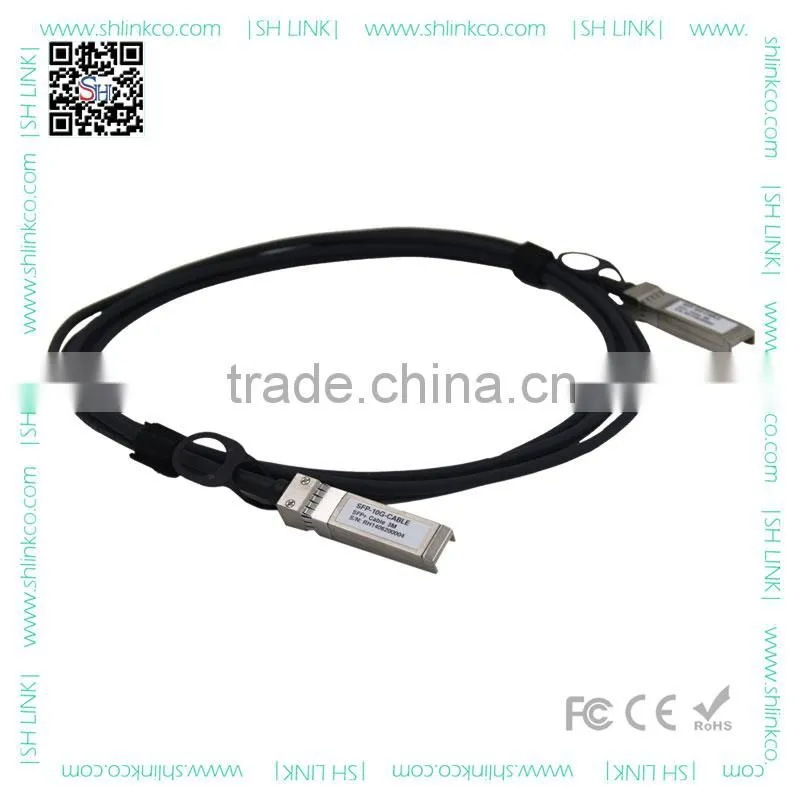 Nice price optical module accessory 40G QSFP+ to 10G SFP+ passive cable DAC