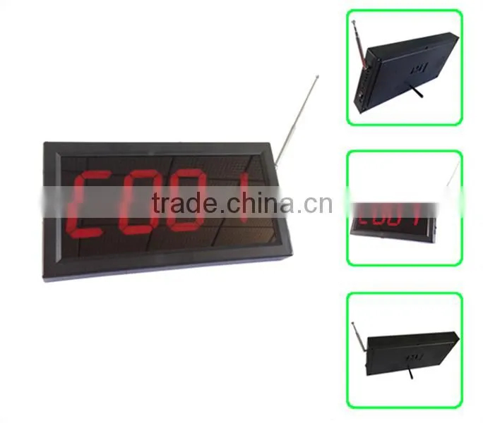 Kitchen Call Waiter System CE passed 433mhz restaurant waiter pager system