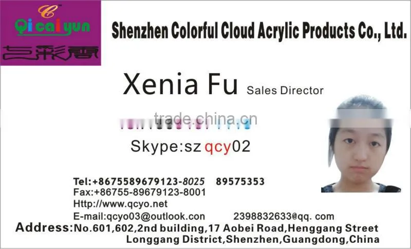 Yellow smiling face chest card from Shenzhen factory