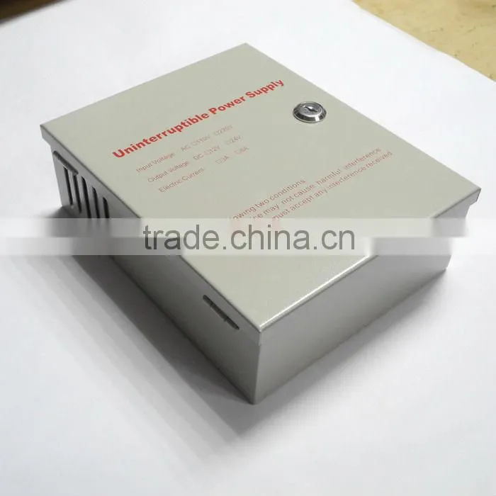 Uninterruptible Power Supply AC220V DC12V5A Auto Disconnect support Built in backup battery PY-PS2-5