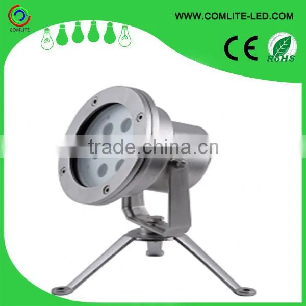 7W DC24V CE certificated waterproof underwater LED lights