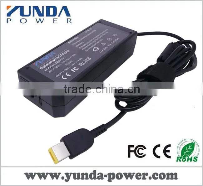 YUNDA Grade A notebook charger for LENOVO 2013 NEW 90W 20V 4.5A