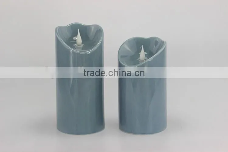 Wholesale Cheap OEM Ceramic LED candle for Home Decoration
