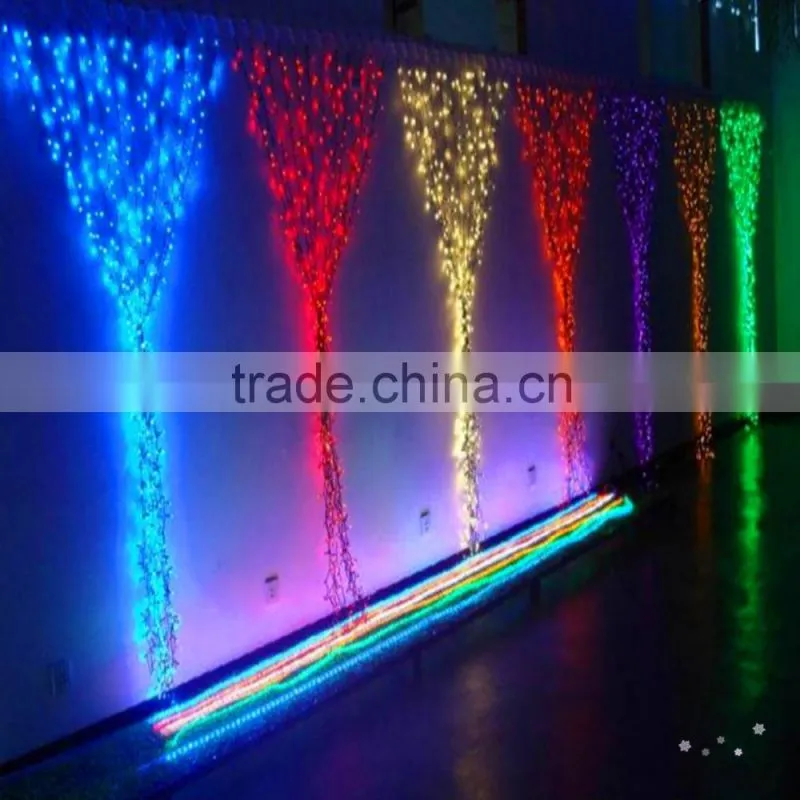 Wholesale artificial christmas tree,leaf string lights