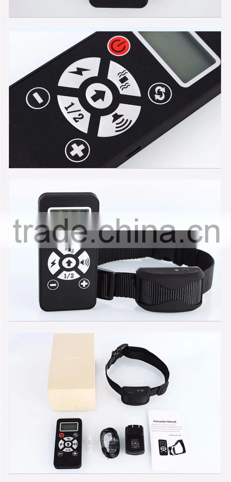 LoreWin LY-160 New Dual Function Best Unique Remote Dog Training Collar In 6 Colors