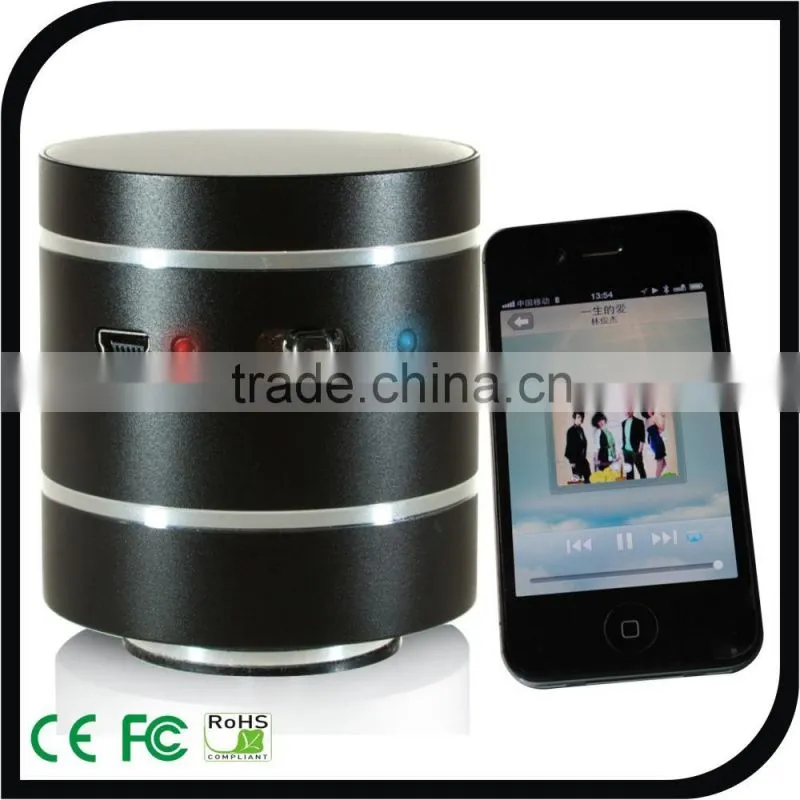 Adin Omni-Directional 10W Aluminum alloy Bluetooth speaker for Ipad/iphone/music player Portable Speaker