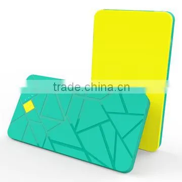 Dual USB Plastic Square Power Bank