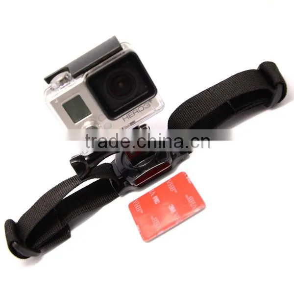360 Degree Swivel Head Helmet Strap Mount for Gopro Hero2 3 3+ 4