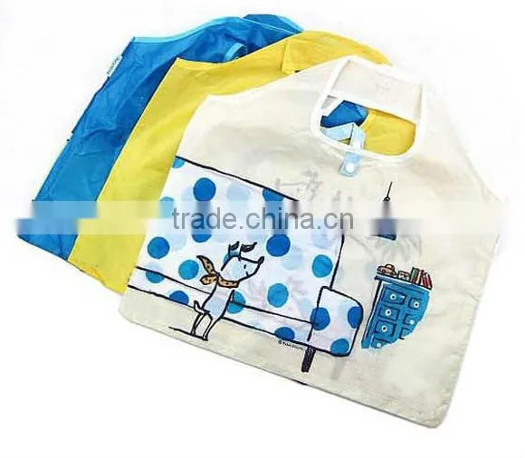 Foldable Polyester promotional shopping bag