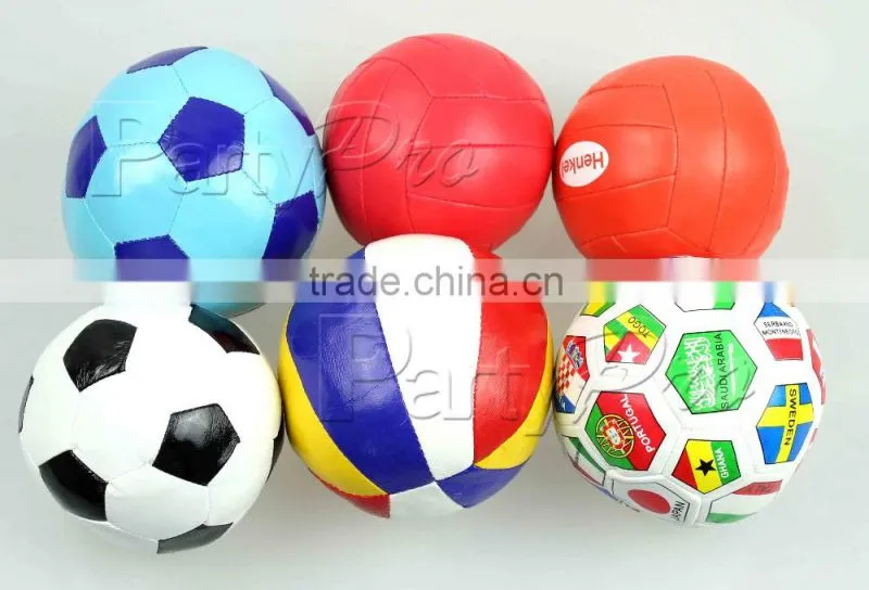 Partypro Factory High Quality Promotional Soccer Shape PP Cotton Stuffed Juggling Stress Ball