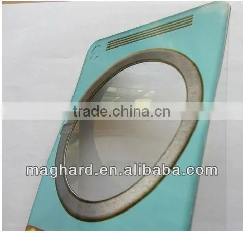 Material: Flexible Magnet + artpaper , 4 colors offset printing Cutting: k