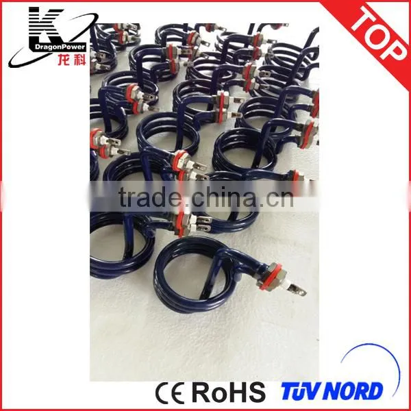 9.5mm square section tubular electric heaters
