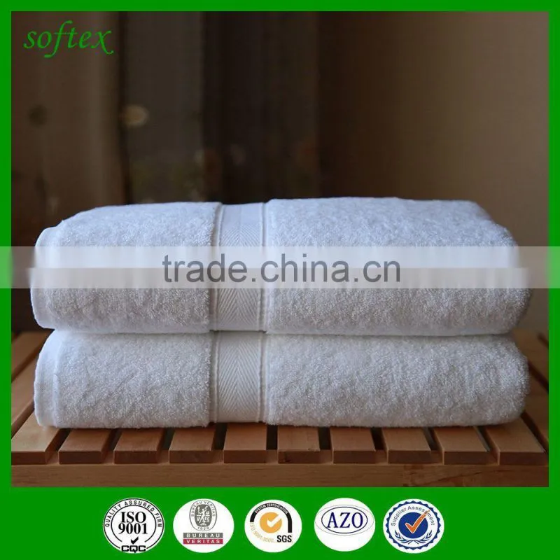 high qualty white and terry hotel luxury towel