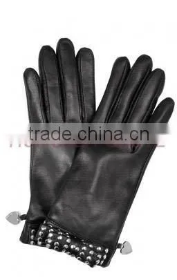 HS100 Ladies fashion leather gloves