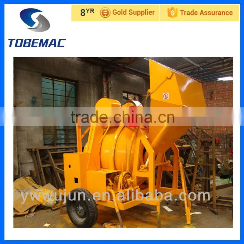 2015 TOBEMAC self loading concrete mixer truck JZG-350