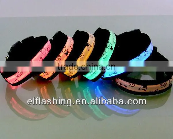led lighting dog harness