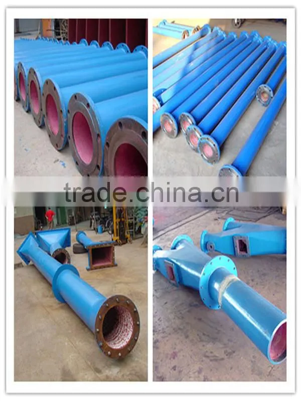High hardness alumina wear resistant ceramic lined Bend for coal transport