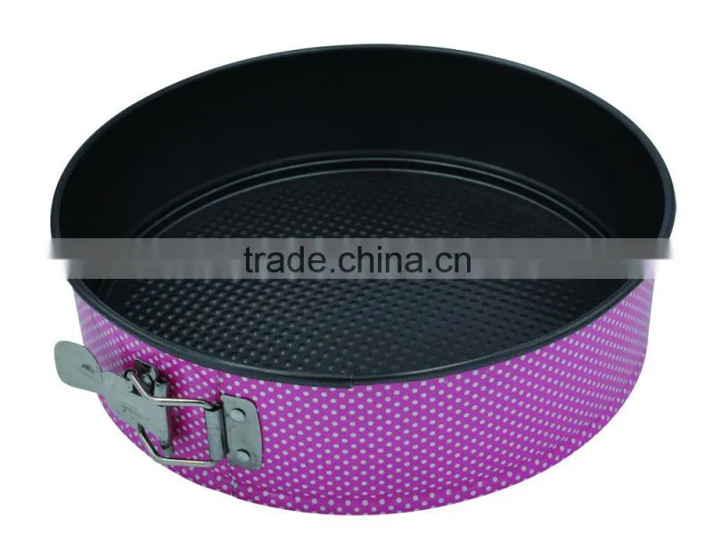 2015 new item springform pan Decal cake mould