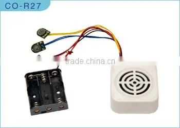Light sensor chip programmable sound modules for greeting cards and sound box/toy