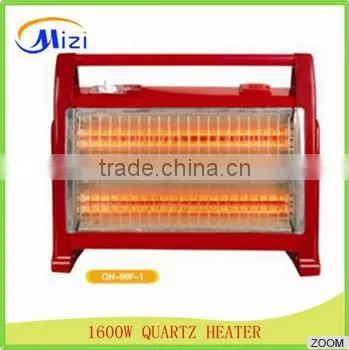 1600W quartz heater electric heater 400W 800W 1200W humidifier quartz heater safety tip over switch bathroom rechargeable quart