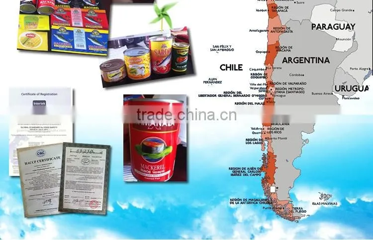CANNED MACKEREL IN BRINE RI LANKA SLSI CFR LC 30/60 DAYS 425g/280g 425/285g Sardine Tuna (SKYPE:ste.nanking)
