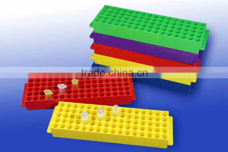 plastic test tube rack