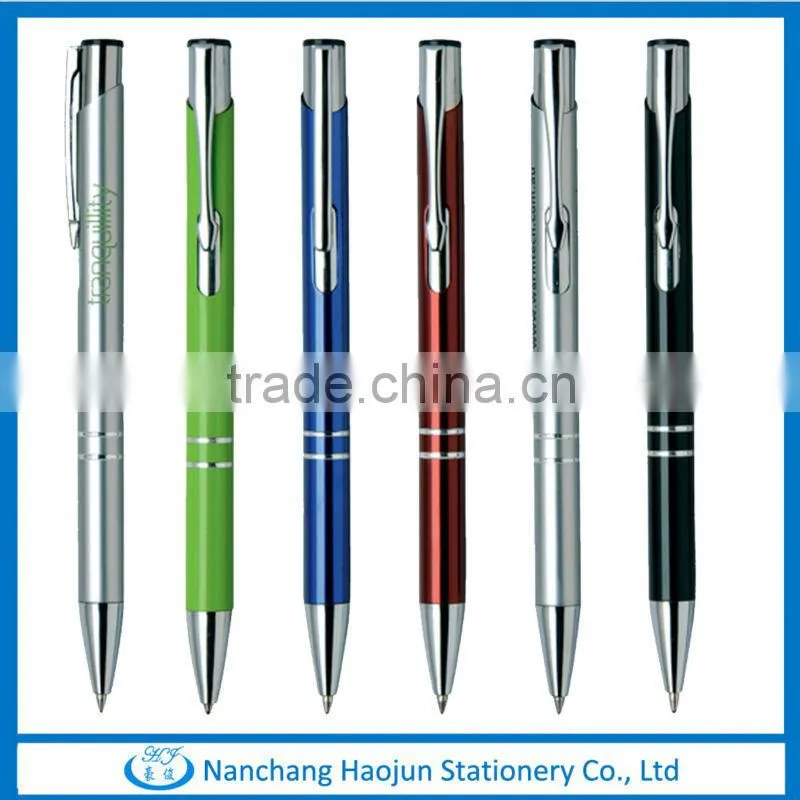 2014 Mini Crystal Capped Metal Ball Pen Mini Gift Pen