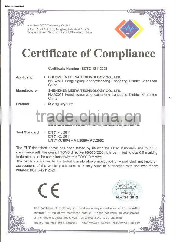 Professional diving drysuit ,sailing drysuit (item:D01)