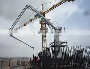 Concrete Placing Boom Floor Climbing Type Elevator Well Shaft Climbing Type / Spider concrete placing boom for sale