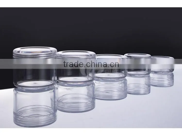 10g-150g PS cosmetic jar cream jar ,transparent cream jar
