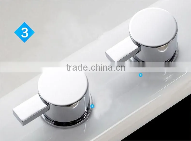 Acrylic lowes walk in bathtub with shower long glass door CE 1690*750*2057MM