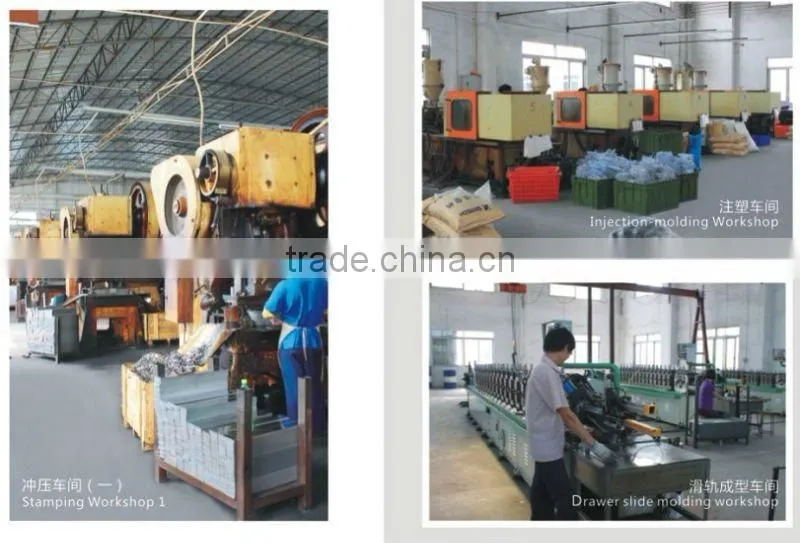 Us type Full extension soft closing furniture sliders