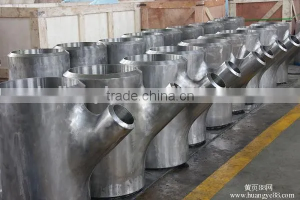 45 degree lateral reducing tee red tee pipe fitting