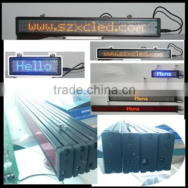 5V General information&count down systerm P4-8*128R LED programmable sign