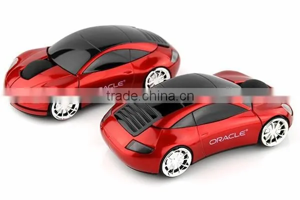 Wireless Custom Logo 2.4Ghz Racing Car Mouse