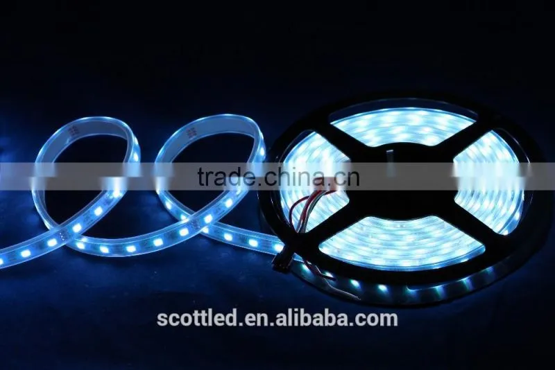Waterproof IP67 Decoration DC12V SMD5050 60 Leds WS2811 Digital Led Tape/WS2811 Led Strip