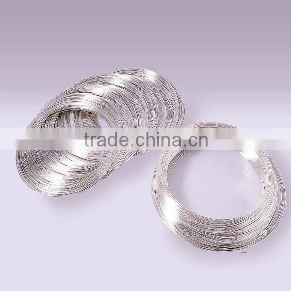 Welding and riveting silver wires