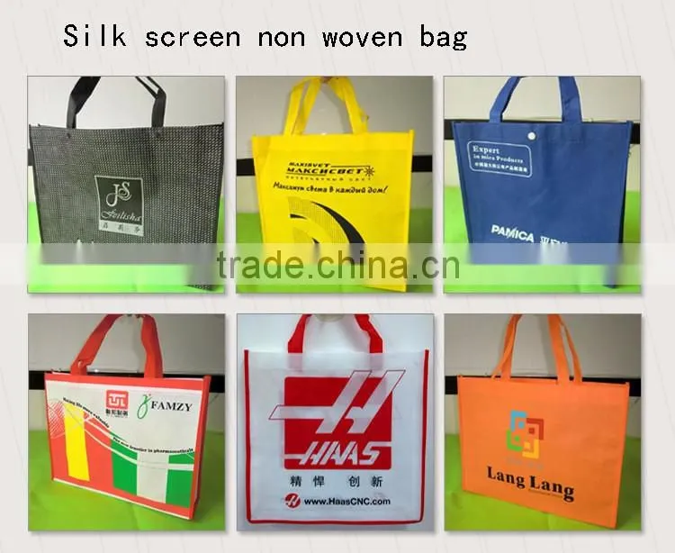 China bag supplier ladies bag new type of carry non woven shopping bag