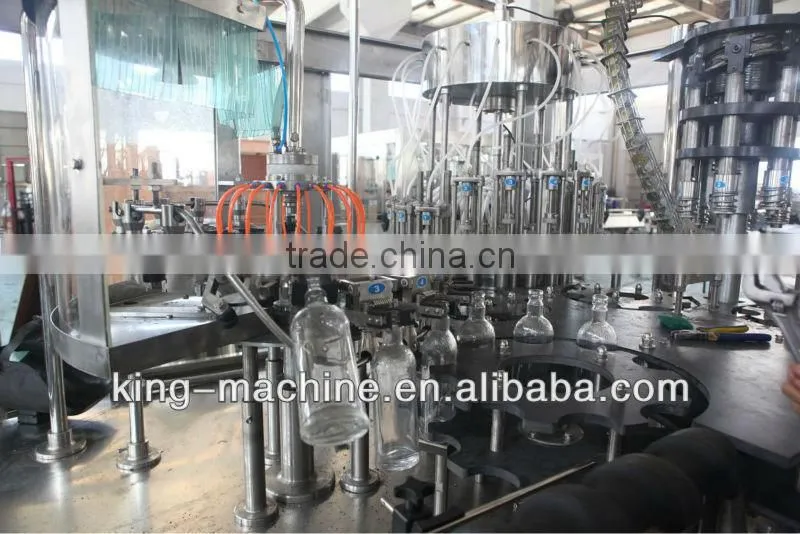Automatic Alcohol Bottle Filling Machine